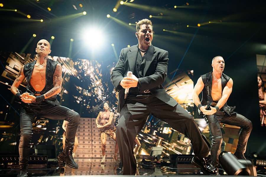 Ricky Martin en concierto por el sida 